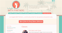 Desktop Screenshot of losangelesbirthpartners.com